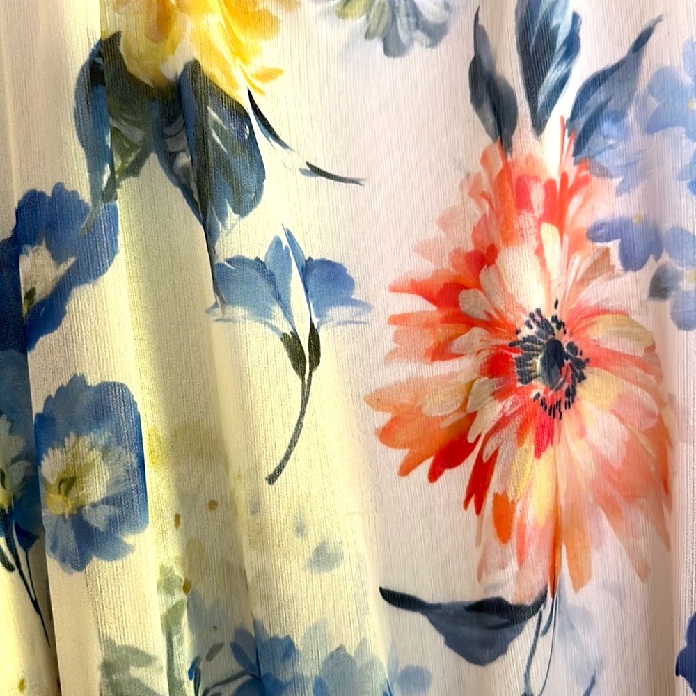 Express XL long sleeve floral dress - Picture 5 of 8